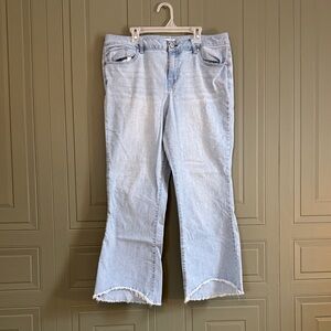 1822 Denim Light Blue Flare Jeans